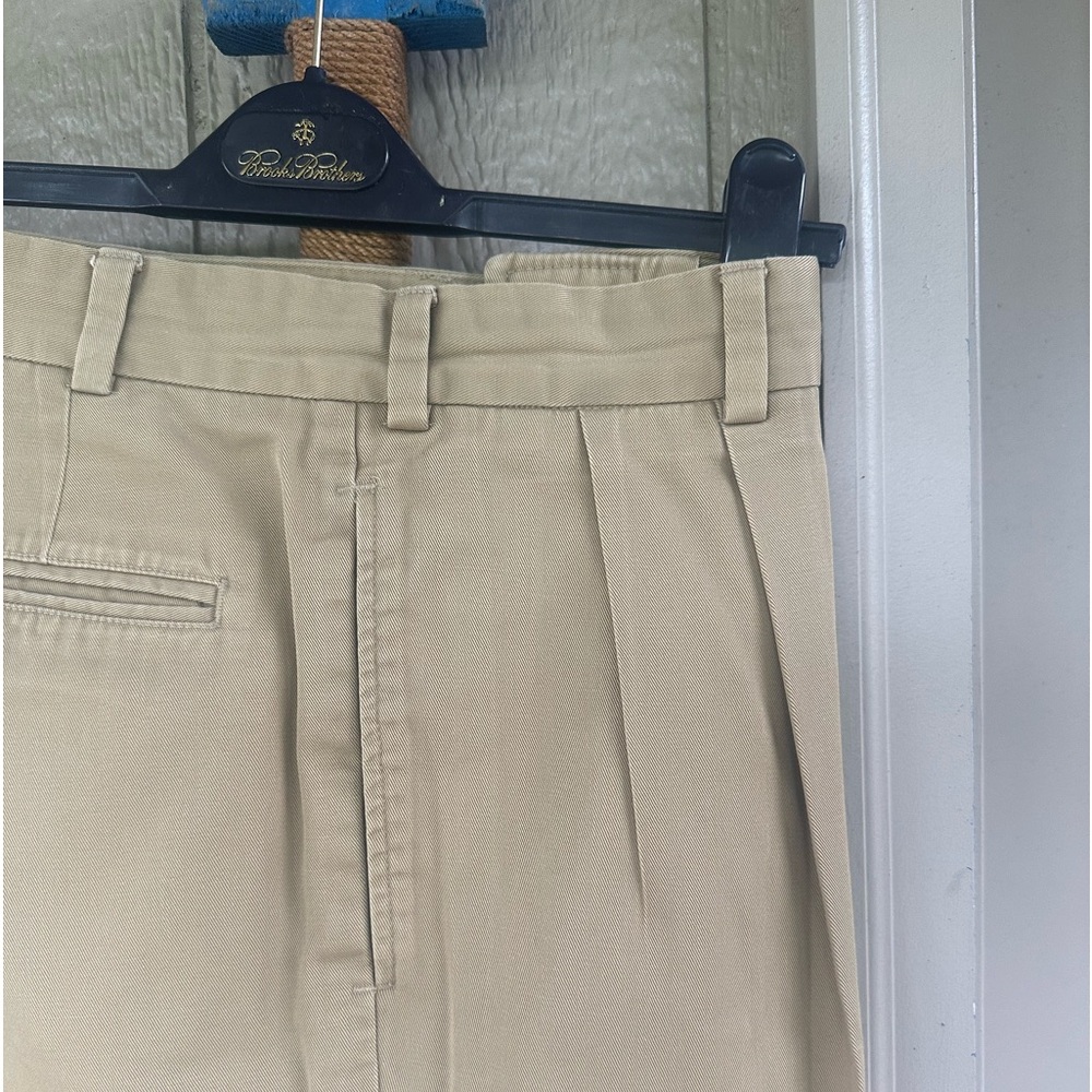 BILL’S KHAKIS 🇺🇸 Vintage All Cotton Pleated Front Khaki Chinos - Size 33/29